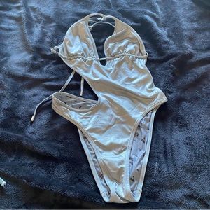 Voight by Valentina Zenon one piece in Silver